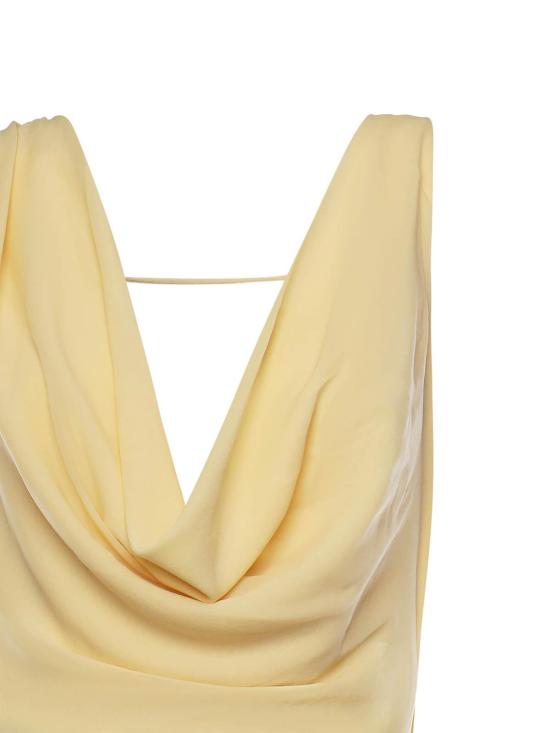 26SS 안다마네 롱 원피스 T190139ATNS038VANILLA Yellow - ANDAMANE