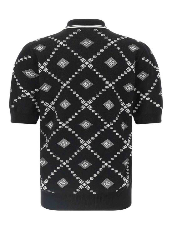 25FW 돌체앤가바나 폴로 티셔츠 GXZ02TJGMA7HH8TA Black - DOLCE & GABBANA