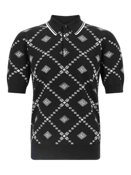 25FW 돌체앤가바나 폴로 티셔츠 GXZ02TJGMA7HH8TA Black