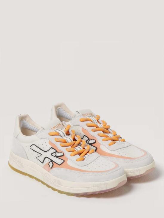 25FW 프리미아타 스니커즈 NOUS7219 White - PREMIATA