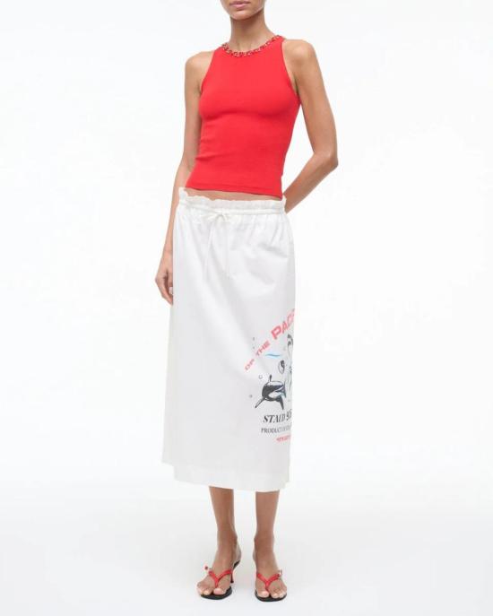  스타우드 롱 스커트 스토드 쇼어  오브 더 퍼시픽