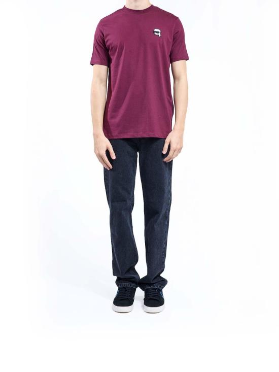 26SS 칼라거펠트 반팔 티셔츠 755710554224380 Purple - KARL LAGERFELD