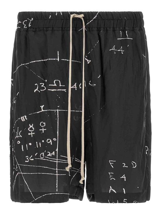 26SS 릭 오웬스 숏팬츠 RU01F2397KP10911 Black