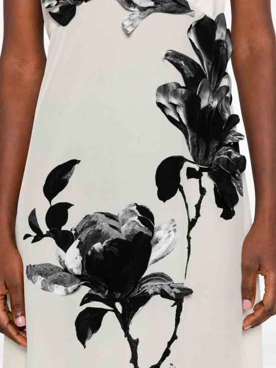 26SS 에르마노 설비노 미디 원피스 D482Q358YBQS4825 White - ERMANNO SCERVINO