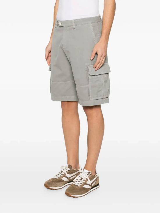 26SS 브루넬로 쿠치넬리 숏팬츠 M252DL0510C6018 Beige - BRUNELLO CUCINELLI