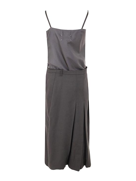  마르지엘라 미디 스커트 SI0CT0012S54593900 Grey - MAISON MARGIELA