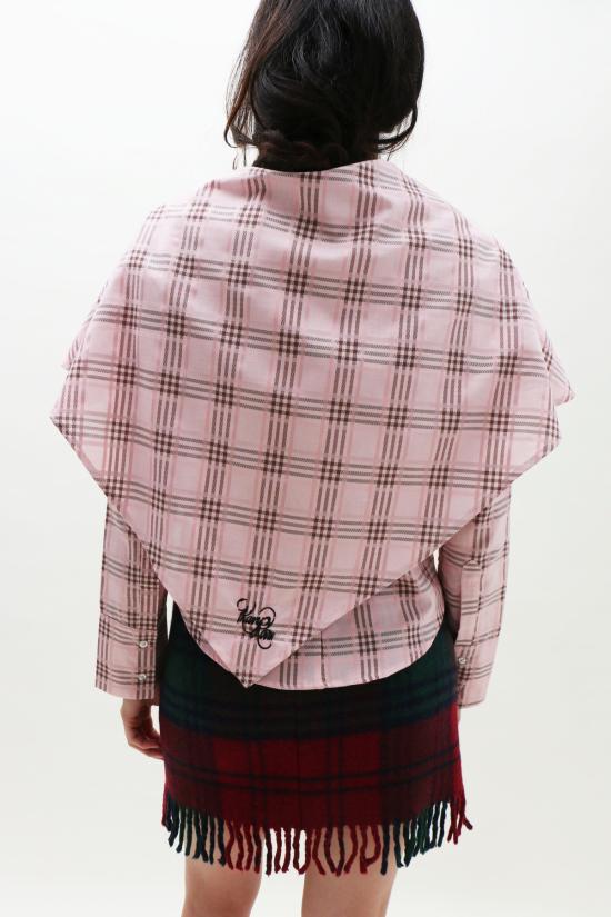  레이브 리뷰 블라우스 극찬 리뷰 Anne Top Pink Plaid - RAVE REVIEW