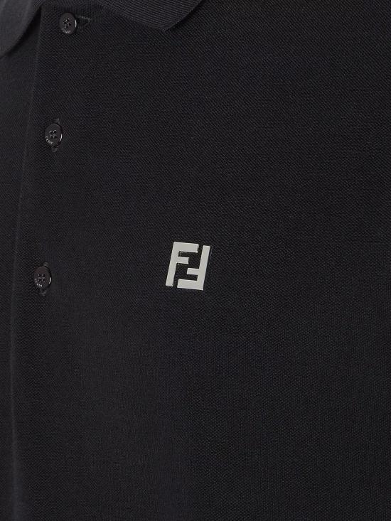 26SS 펜디 폴로 티셔츠 FY0985AUA5 F0QA1 Black - FENDI
