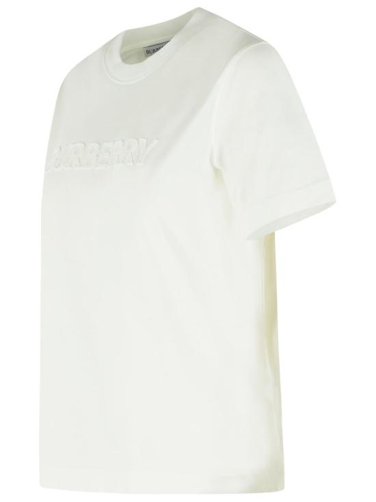 26SS 버버리 반팔 티셔츠 8118966B7078 White - BURBERRY