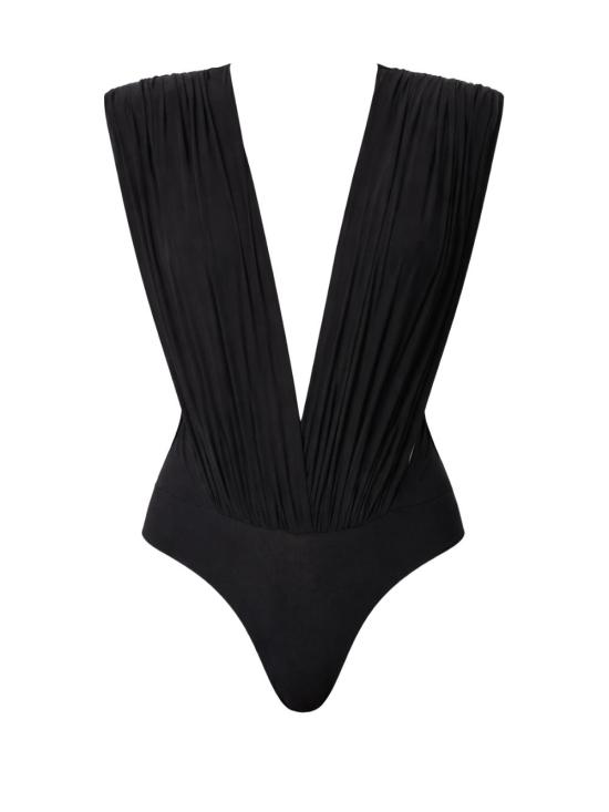 26SS 아마주인 바디수트 티셔츠 12NIKUDB DEEPBLACK Nero