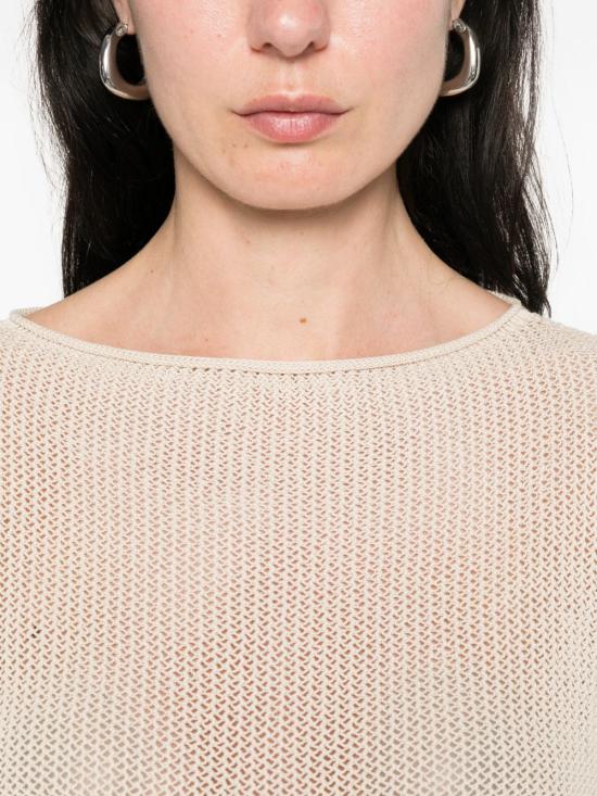 26SS 안토넬리 피렌체 스웨터 41745Q01907 20102 Bianco - ANTONELLI FIRENZE