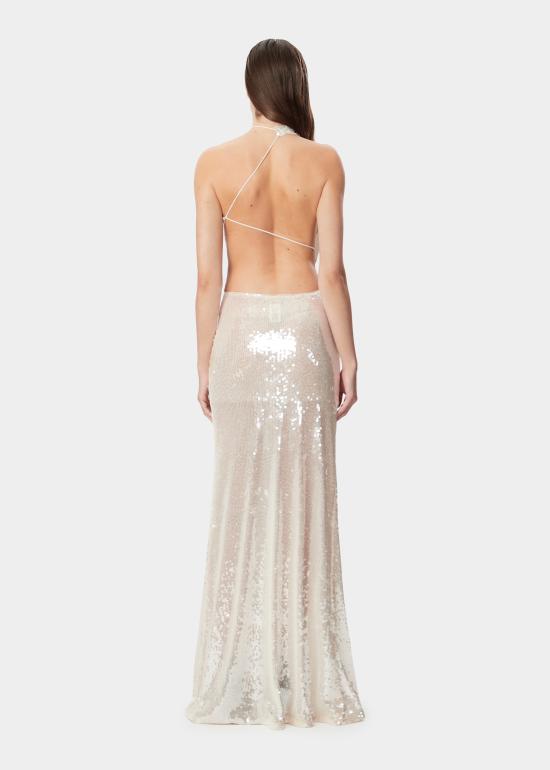 26SS 아마주인 미디 원피스 12ISEUSCR CREAM White - AMAZUIN