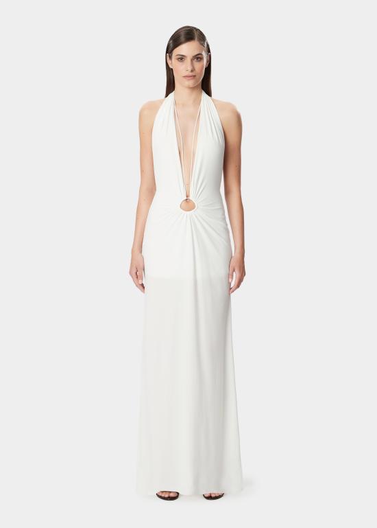 26SS 아마주인 미디 원피스 12JOEUOW OFFWHITE White - AMAZUIN