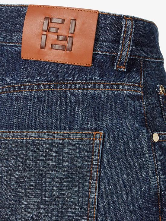 26SS 펜디 숏팬츠 FLP861AW82 F1UKI Blue - FENDI