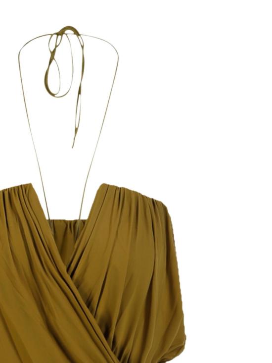 26SS 아마주인 미디 원피스 12GISUKG KHAKIGREEN Green - AMAZUIN