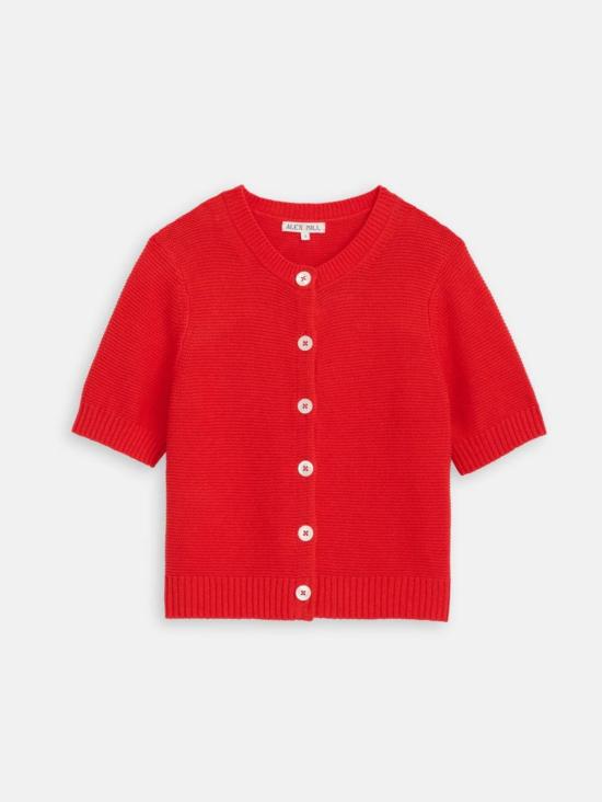  알렉스 밀 가디건 엘르 반팔 - ALEX MILL