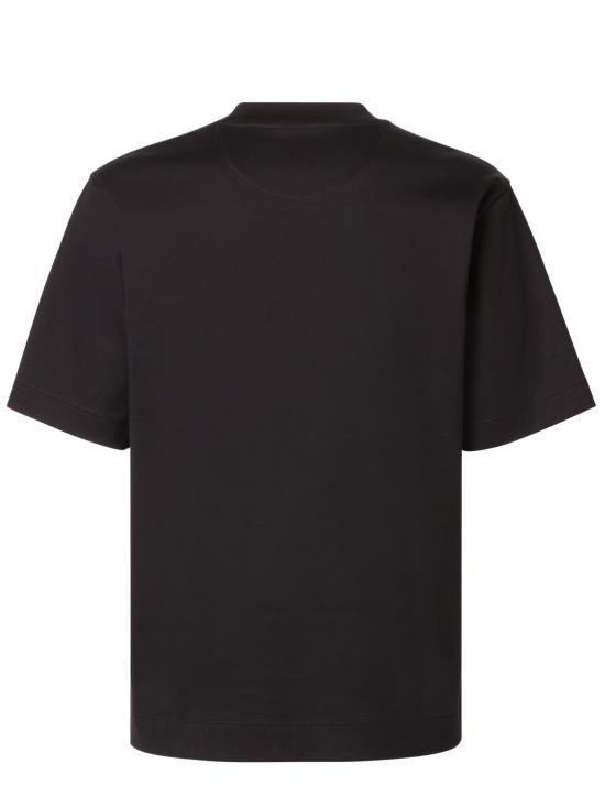 26SS 펜디 코튼 티셔츠 FY0936AW0R F1UL6 Black - FENDI