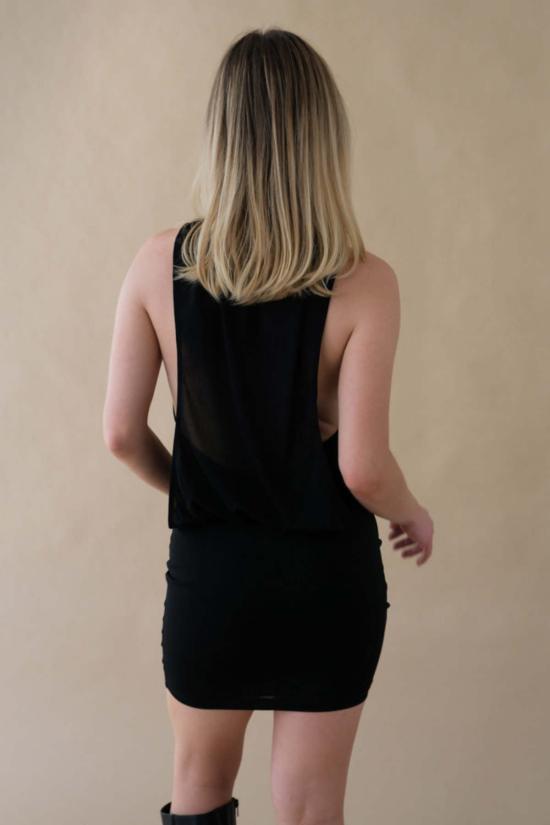  길 숏 원피스 Geel Nori 드레스 블랙 - GEEL