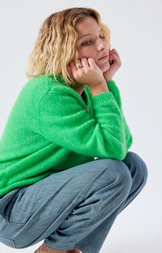  아메리칸 빈티지 가디건 비토 카디건 가든 그린 - AMERICAN VINTAGE