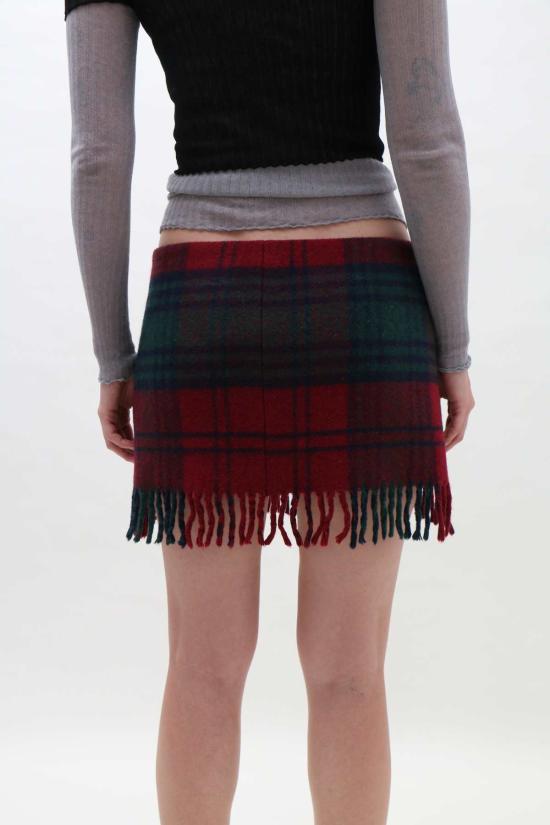  레이브 리뷰 숏 스커트 클로에 스커트 버건디에 대한 극찬 리뷰 - RAVE REVIEW