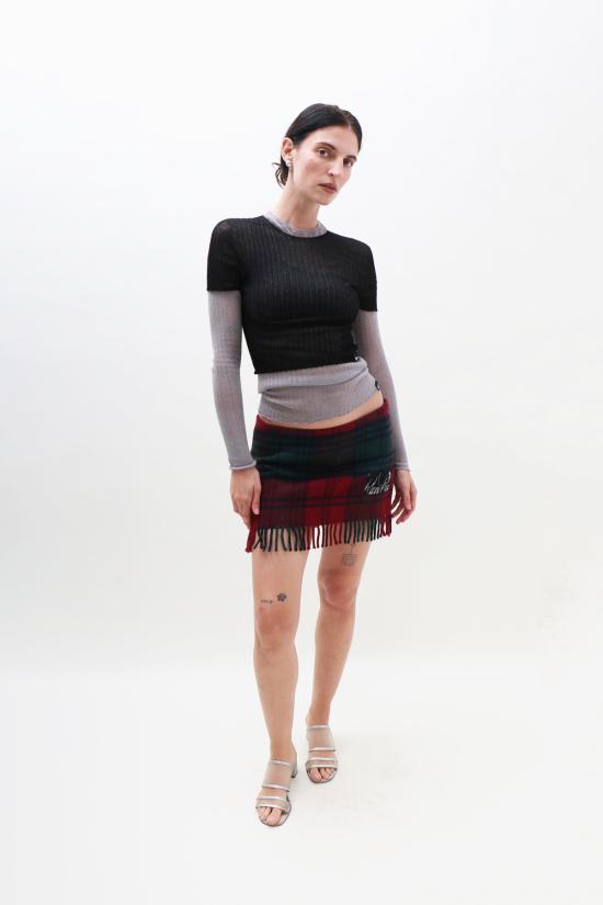  레이브 리뷰 숏 스커트 클로에 스커트 버건디에 대한 극찬 리뷰 - RAVE REVIEW