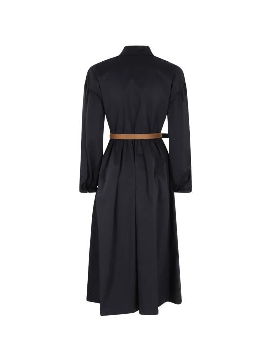 26SS 막스마라 스튜디오 미디 원피스 AFFETTO004 Black - MAX MARA STUDIO