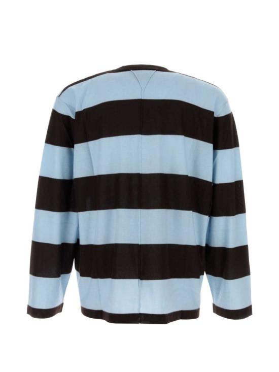 26SS 보테가베네타 스웨터 861285V4B70 2611 Dark carrubo ox blue - BOTTEGA VENETA