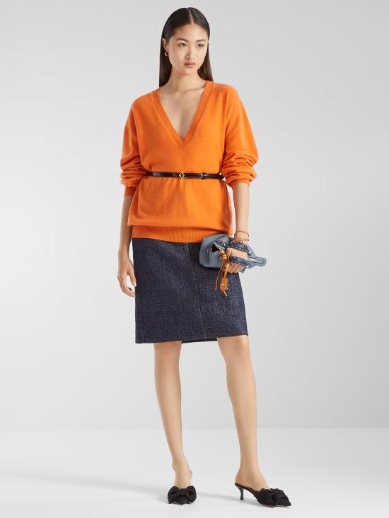 26SS 펜디 숏 스커트 FLQ604AW82 F1UKI Blue - FENDI