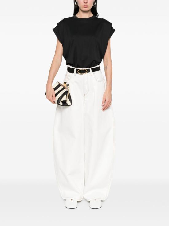 26SS 자크뮈스 반팔 티셔츠 TSW00591AJ00254 990 Black - JACQUEMUS