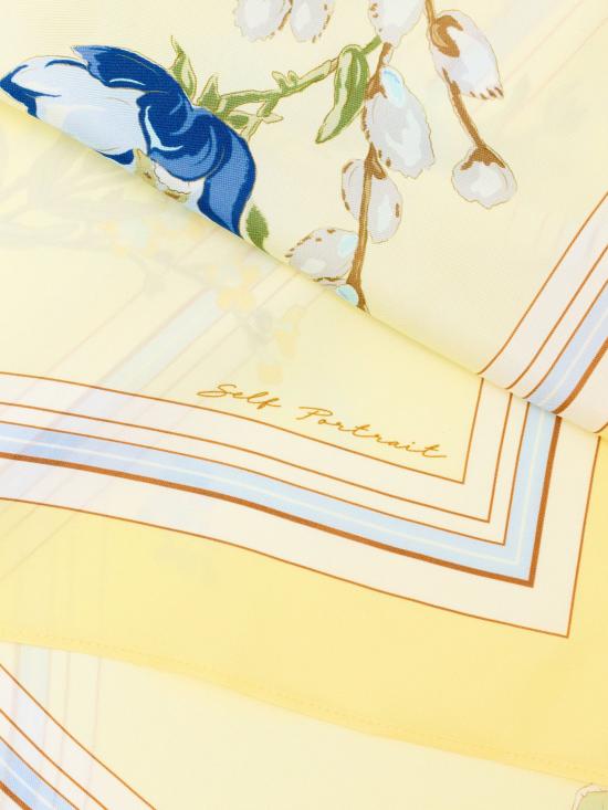 26SS 셀프 포트레이트 미디 원피스 AC26002SY YELLOW Yellow - SELF PORTRAIT