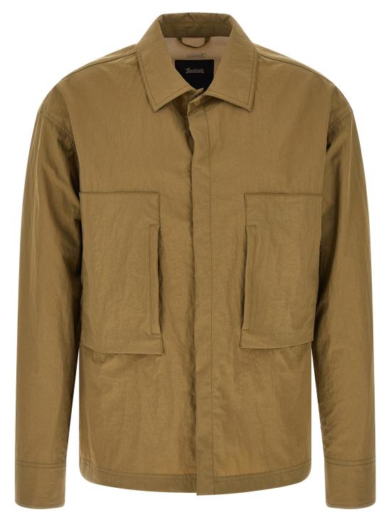 26SS 라미나르 긴팔 셔츠 CM00009UL12827 7305 Verde oliva