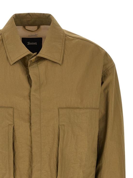 26SS 라미나르 긴팔 셔츠 CM00009UL12827 7305 Verde oliva - LAMINAR