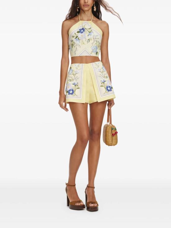 26SS 셀프 포트레이트 숏팬츠 AC26014PY YELLOW Yellow - SELF PORTRAIT