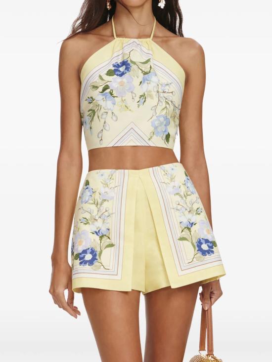 26SS 셀프 포트레이트 숏팬츠 AC26014PY YELLOW Yellow