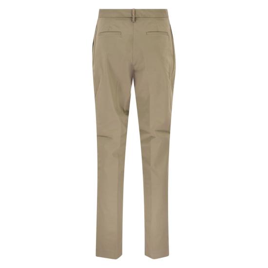 26SS 파비아나 필리피 스트레이트 팬츠 PAD266F326 KHAKI - FABIANA FILIPPI