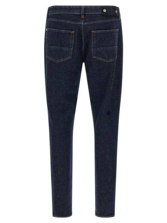  스톤 아일랜드 데님 팬츠 인디고 데님 린스드 진 블루 - STONE ISLAND