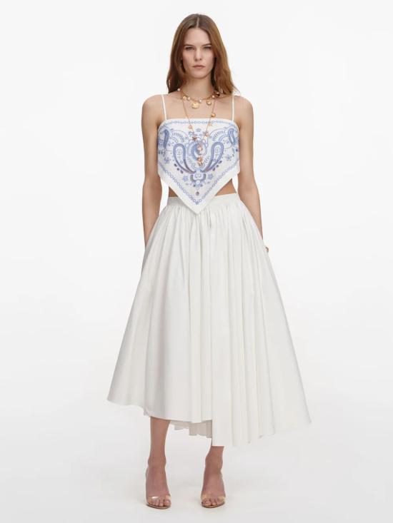 26SS 셀프 포트레이트 블라우스 AC26007TW WHITE White