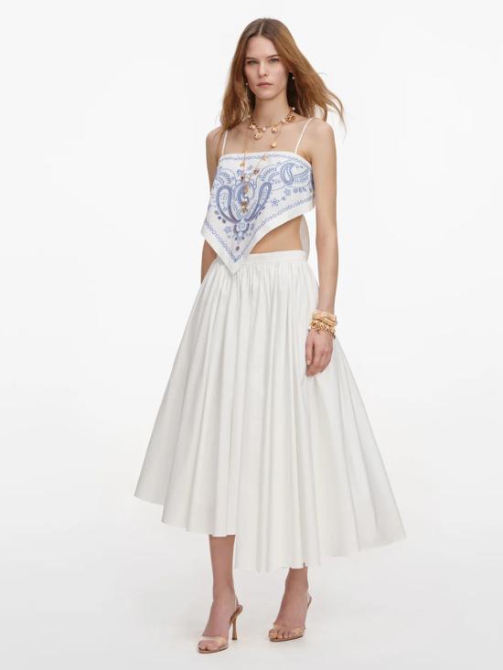 26SS 셀프 포트레이트 블라우스 AC26007TW WHITE White - SELF PORTRAIT