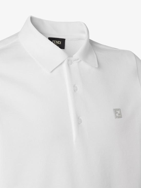 26SS 펜디 폴로 티셔츠 FY0985AUA5 F0QA0 White - FENDI