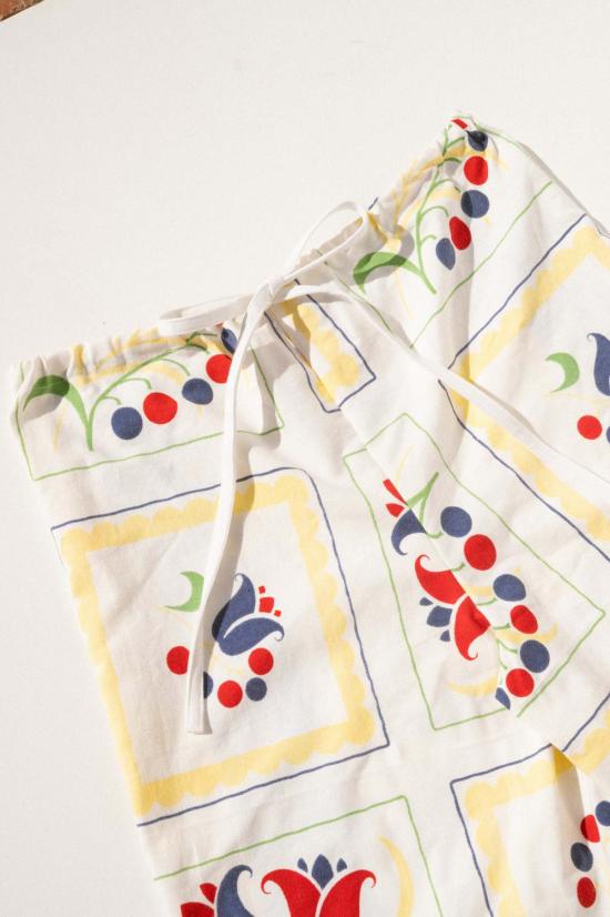  Carleen 팔라초 팬츠 칼린 스카우트 타이백 - CARLEEN