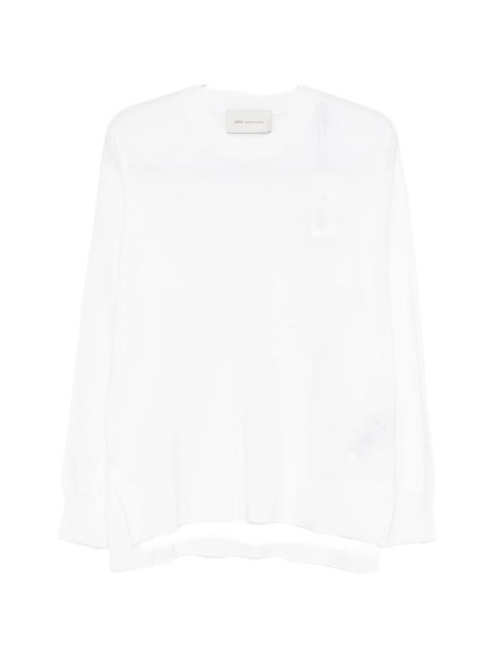 26SS 아미 스웨터 UKS856KN0066 136 White