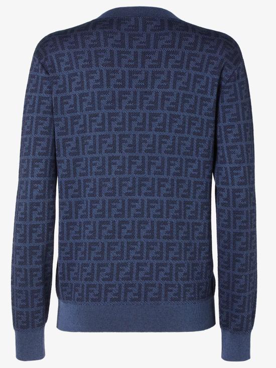 26SS 펜디 스웨터 FZXE39AYM1 F1UKI Blue - FENDI