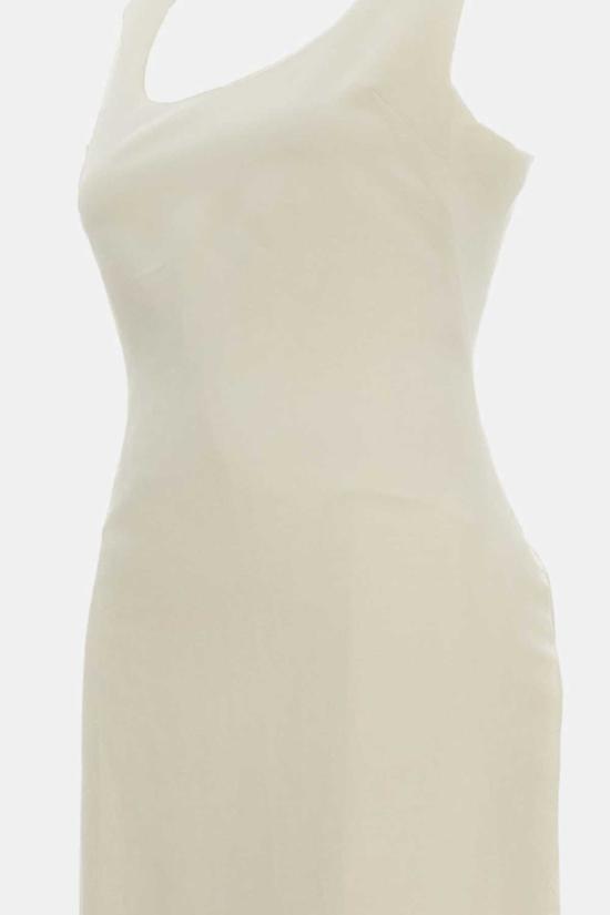  자크뮈스 롱 원피스 타블리에 드레스 화이트 - JACQUEMUS