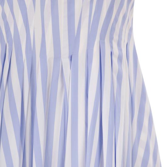 26SS 스포트막스 미디 원피스 2612221112600 WHITE LIGHT BLUE - SPORTMAX