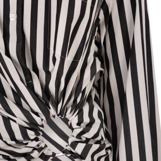 26SS 스포트막스 셔츠 2612111012600 WHITE BLACK - SPORTMAX