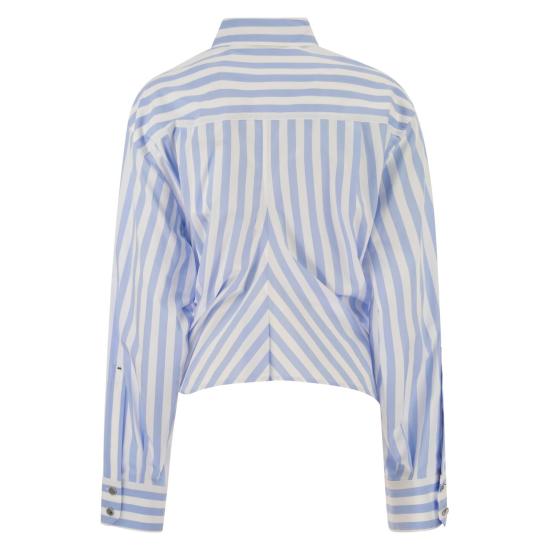 26SS 스포트막스 셔츠 2612111012600 WHITE LIGHT BLUE - SPORTMAX