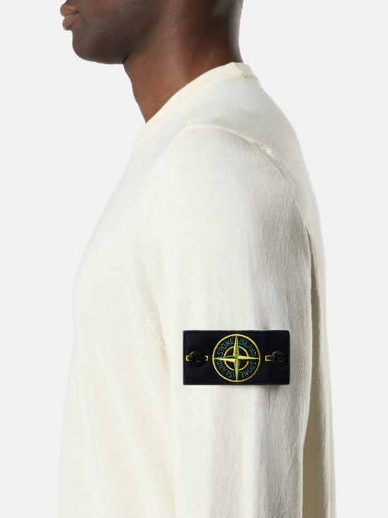 26SS 스톤 아일랜드 스웨터 L1S155100062S00B9 V0093 White - STONE ISLAND