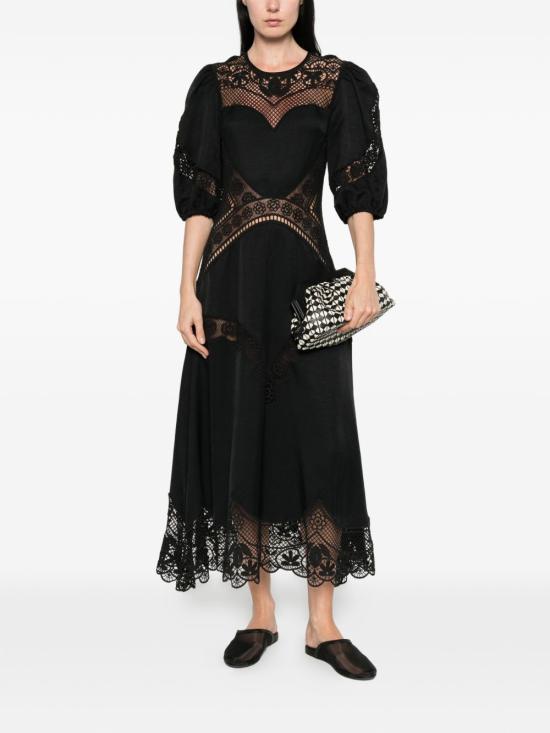 26SS 트윈셋 미디 원피스 261TT2240 00006 Black - TWINSET