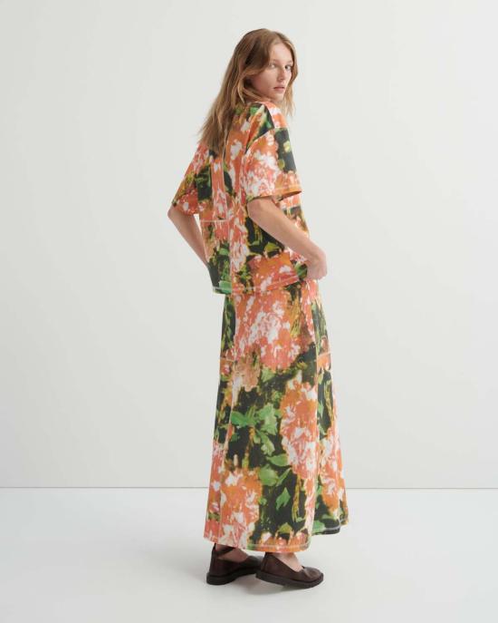  코우토우 반팔 티셔츠 몽타주 티 플라워 북 - KOWTOW