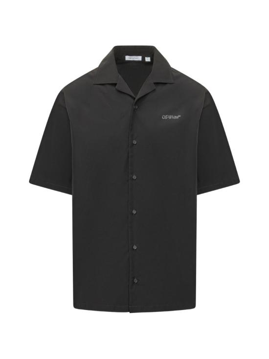 26SS 오프화이트 반팔 셔츠 OMGG01FS26FAB00300 001 Black